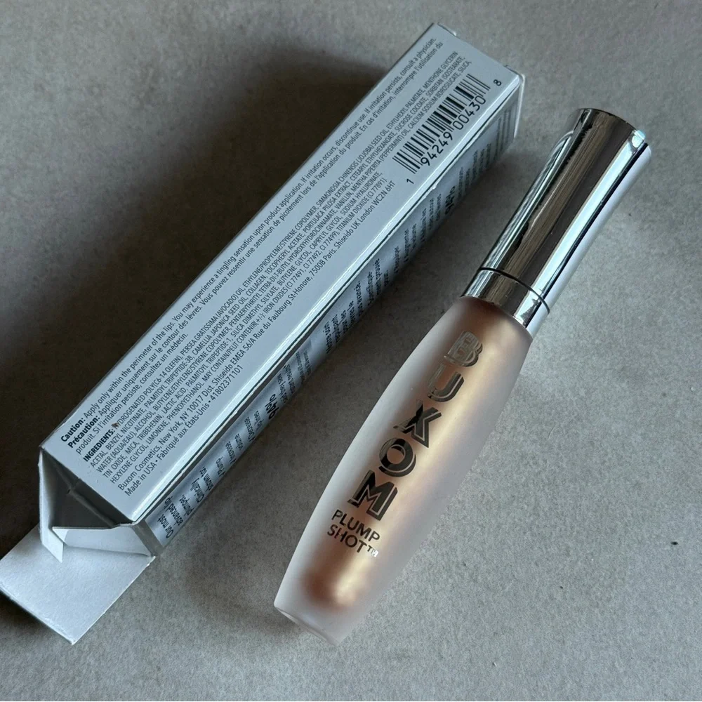 Buxom Plump Shot Lip Serum Gilt Full Size Collagen Infused